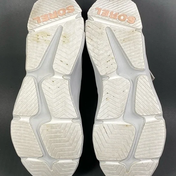 SOREL Womens Kinetic Grey sneaker shoes size 10 - Picture 8 of 8